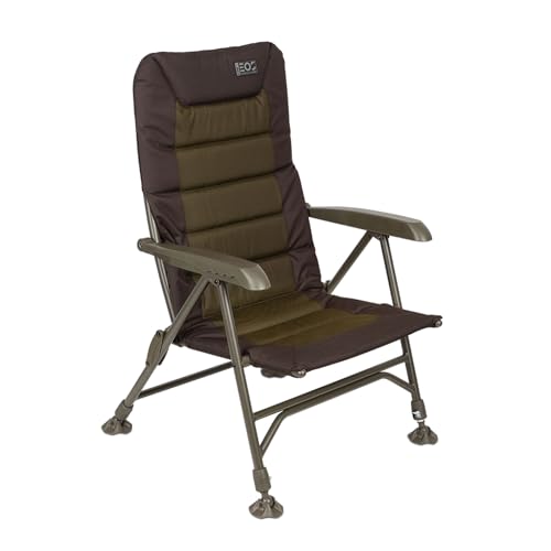 Kompaktes Angel-Sitzmöbel für Karpfensport, Fox EOS Compact Chair mit gehobenem Komfort und kompakter Verpackung.