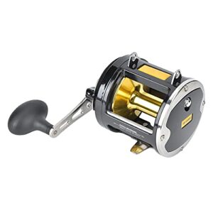 Tragbare Angelrolle aus hochfestem Edelstahl für Meeresangeln und Trolling, langlebiges Ganzmetalldesign, geeignet für Angler