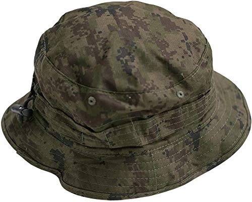 Kamouflage-Mütze für Outdoor-Aktivitäten, UV-Schutz, atmungsaktives Material, veränderbarer Kinnriemen