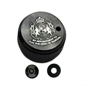 Mechanischer Bremsknopf für ABU Baitcast-Rollen mit interner Sound-Funktion und schwarzer Farbe