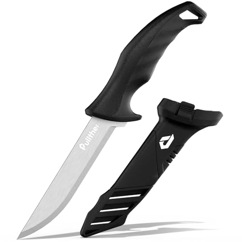 Fischmesser, 127mm, rutschfester Griff, für Angler zum Zerschneiden von Körnern und Garnelen