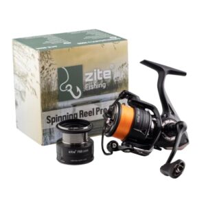 Hochwertige Spinnrolle mit Frontbremse für Fischerei, robuste Konstruktion und präzises Hubgetriebe, ideale Wahl für jeden Angler
