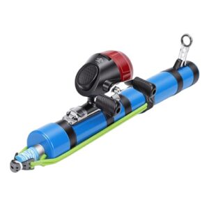 Chrees Angelschlinge, Angelrute, Startstange, Angelwerkzeug, 38 cm, kompaktes PVC, reisefreundlich, für Seen und Buchten, ideal für Anfänger und erfahrene Angler