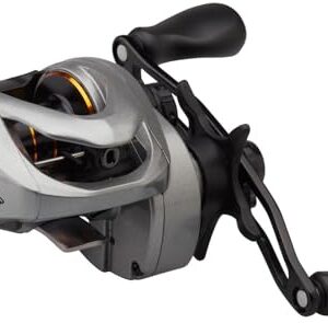 Savage Gear Baitcaster Angelrolle SG6 250 LH BC, hochwertige Rolle für Raubfisch-Angler mit EDP-lackiertem Aluminiumrahmen und präziser Bremseinstellung.