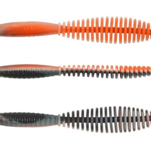 Forellen-Gummiköder mit Knoblaucharoma, extra weich und langlebig, Made in Germany, Angelzubehör (Turbo)